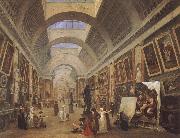 Design for the Grande Galerie in the Louvre